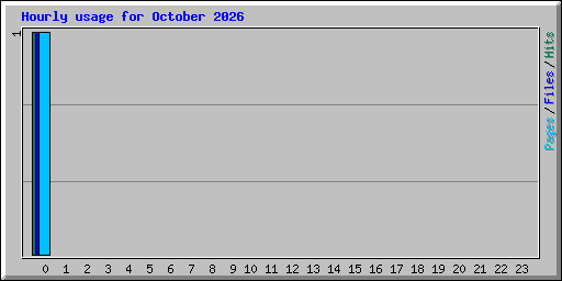 Hourly usage for October 2026